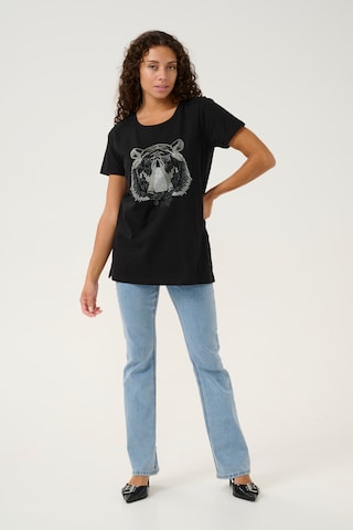 Cream Shirt 'Ian' in Black