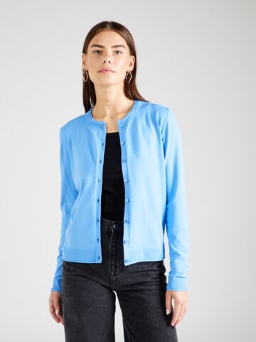 Sisley Gebreid vest in Blauw: voorkant