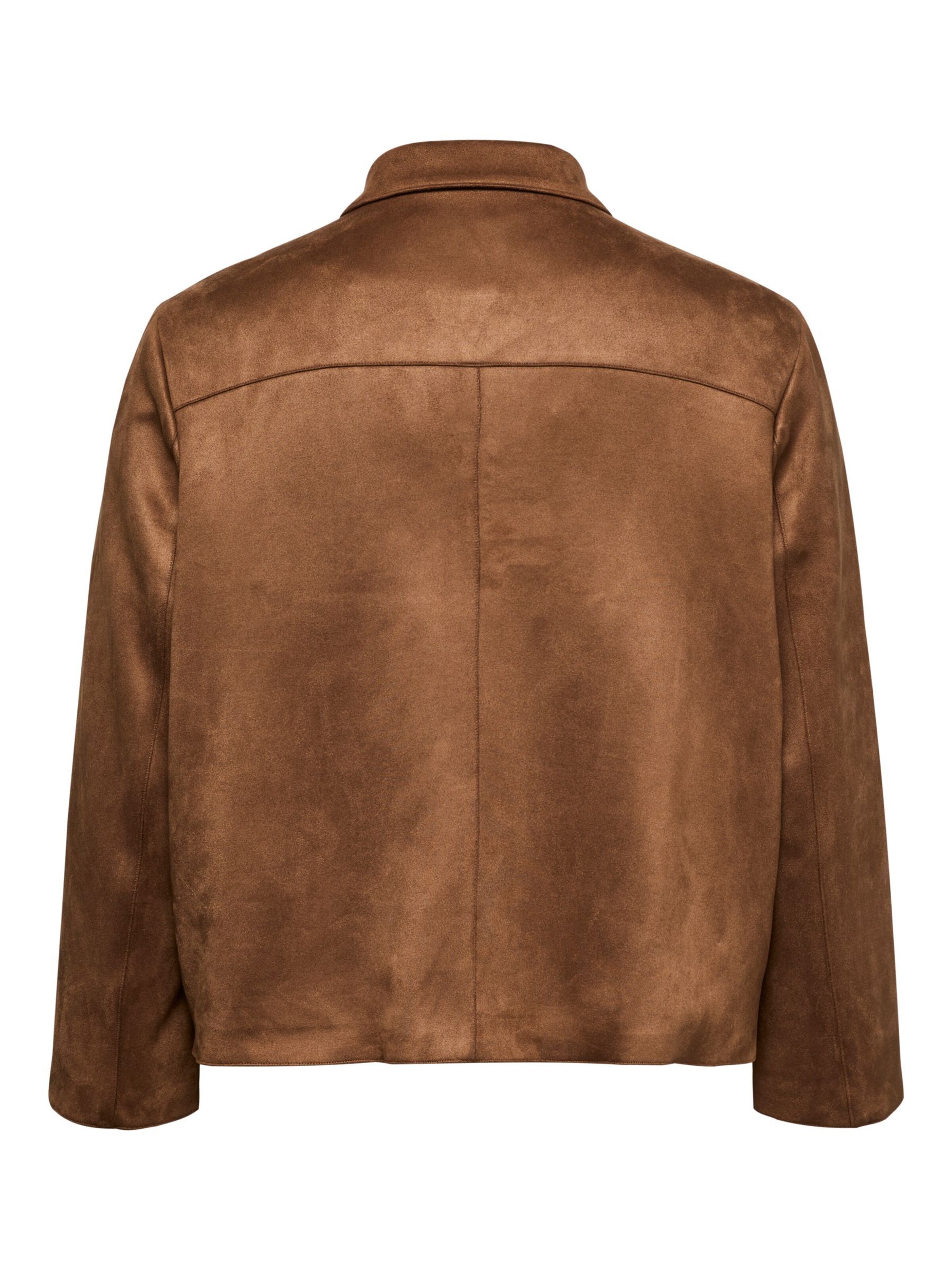 Vero Moda Curve - Chaqueta de entretiempo 'VMCjose' en marrón