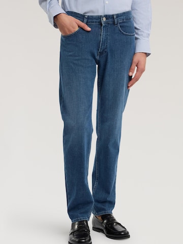 Trussardi Regular Jeans in Blauw