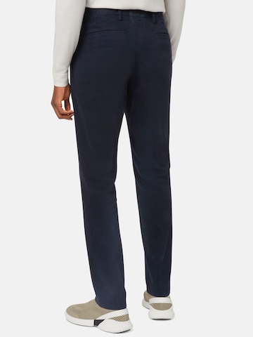 Boggi Milano Slim fit Chino trousers in Blue