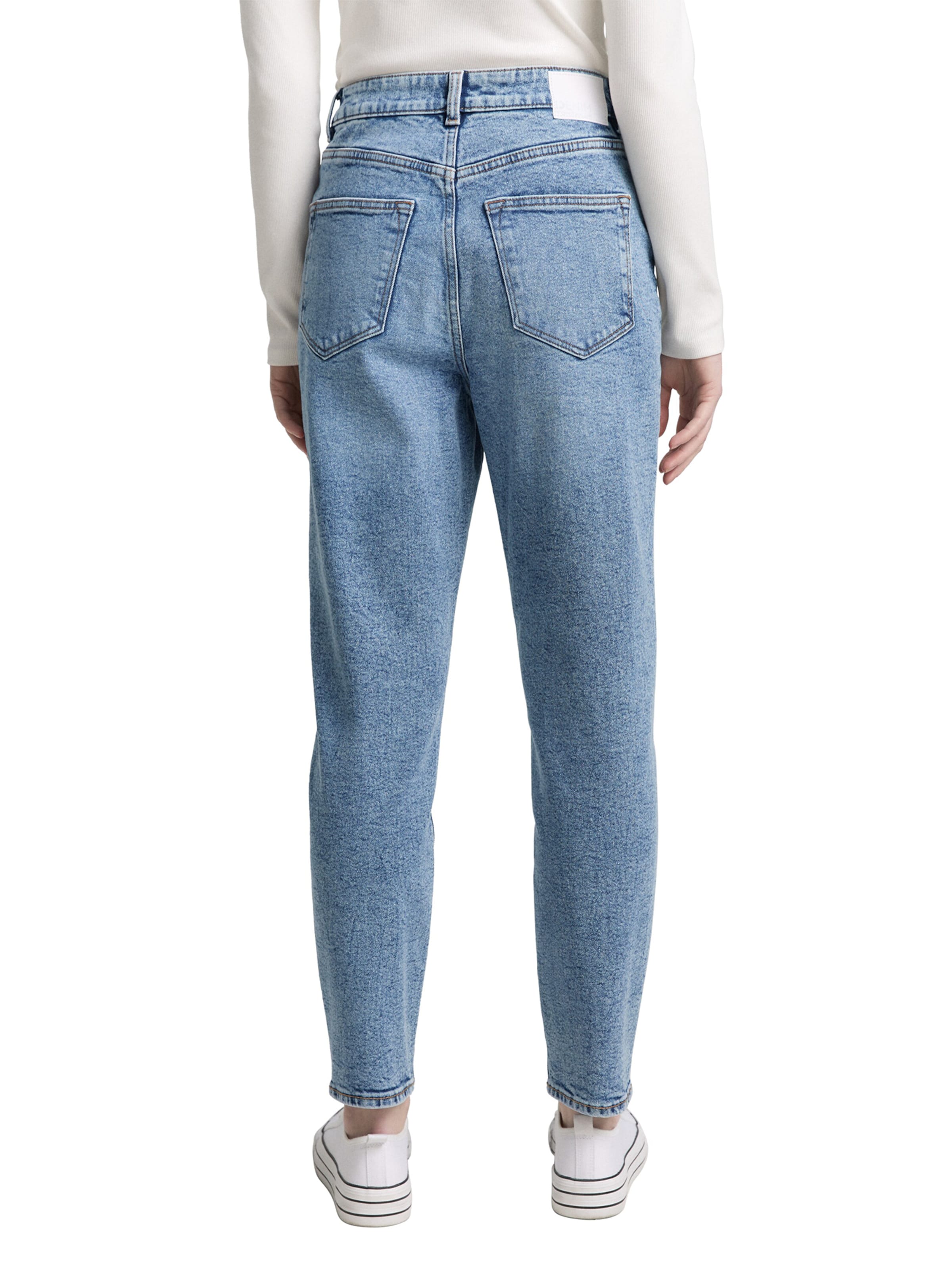 TOM TAILOR DENIM Tapered Jeans 'Linley' in Blue