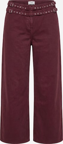 hzl the label Regular Jeans in Red: front
