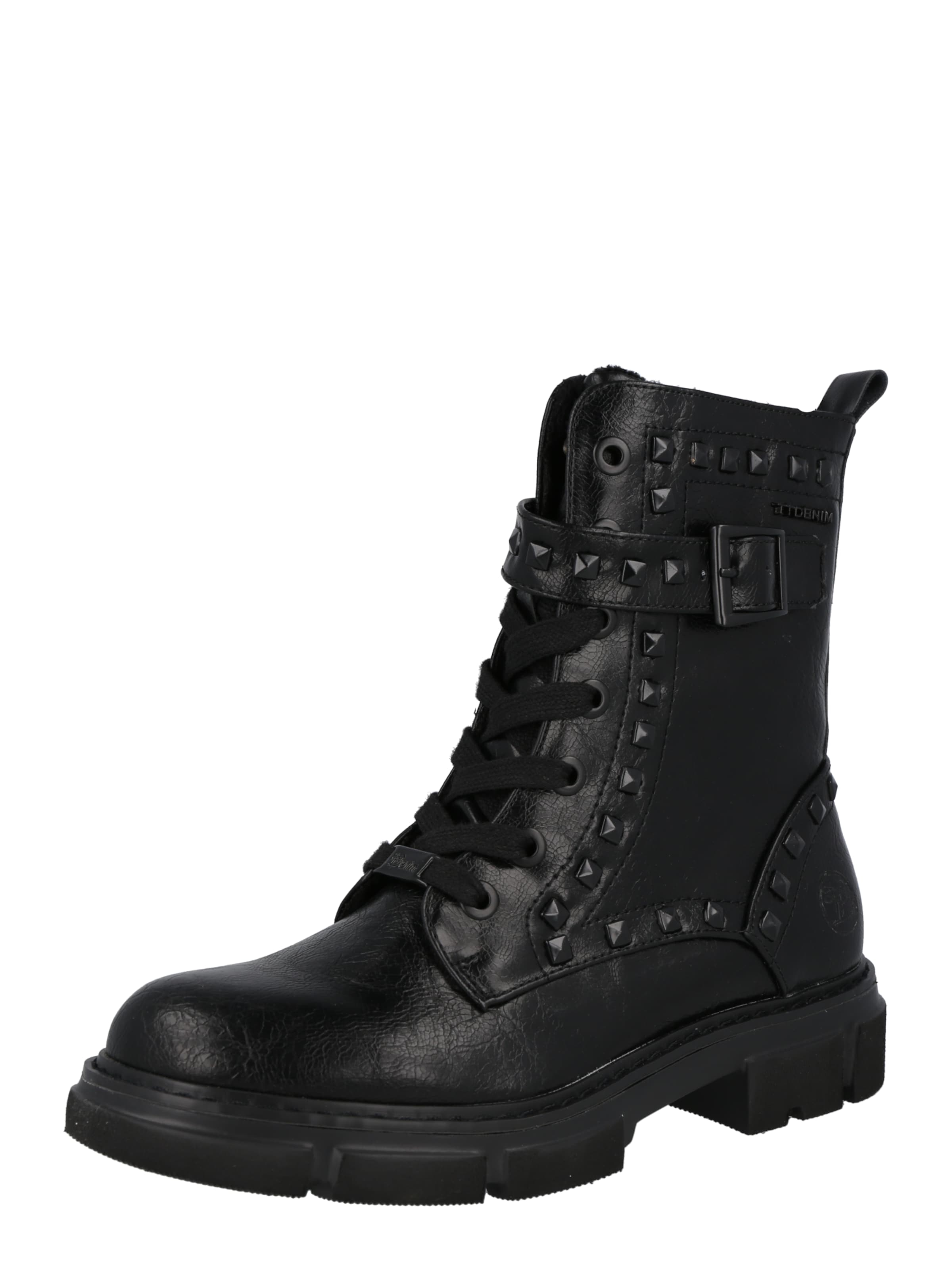 Frauen Stiefeletten TOM TAILOR Stiefelette in Schwarz - BO46284 Frauen Stiefeletten TOM TAILOR Stiefelette in Schwarz - BO46284
