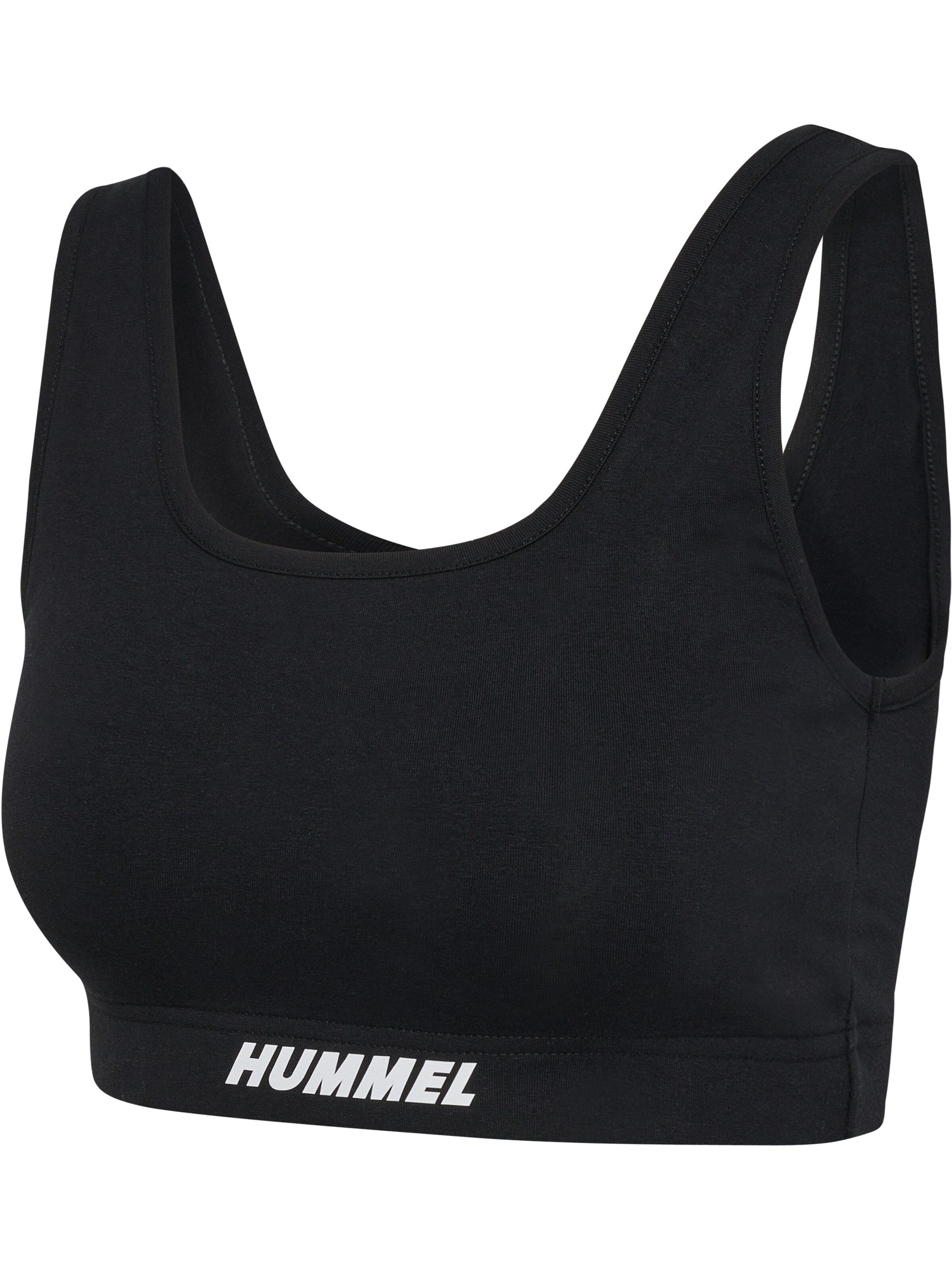 Hummel Bustier Sport-BH 'Elemental' in Schwarz