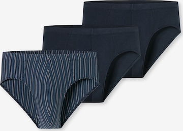 SCHIESSER Slip ' 95/5 ' in Blau: Vorderseite