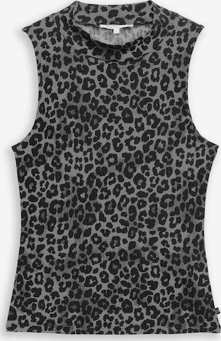 TOM TAILOR DENIM Top in Grijs: voorkant