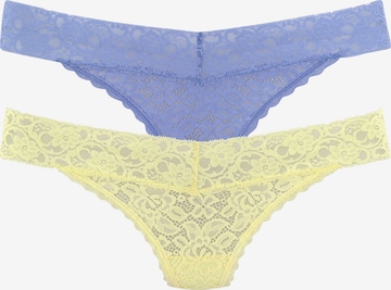 LASCANA String in Blauw: voorkant