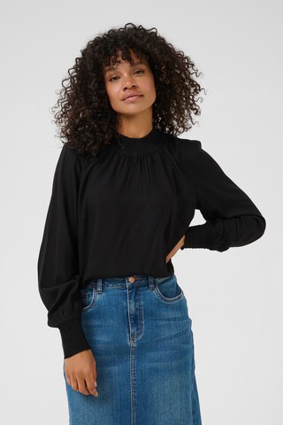 Kaffe Blouse in Black: front