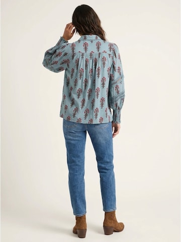 Miss June Blouse 'Hermine' in Blue
