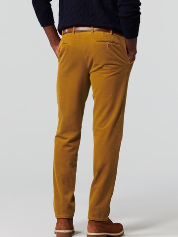 Regular Pantalon chino Meyer Hosen en jaune