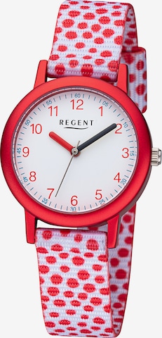 REGENT Watch in Red: front