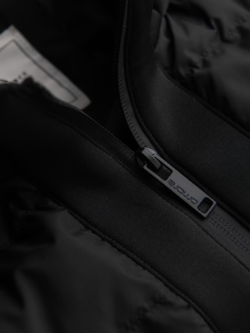 Ombre Between-Season Jacket in Black