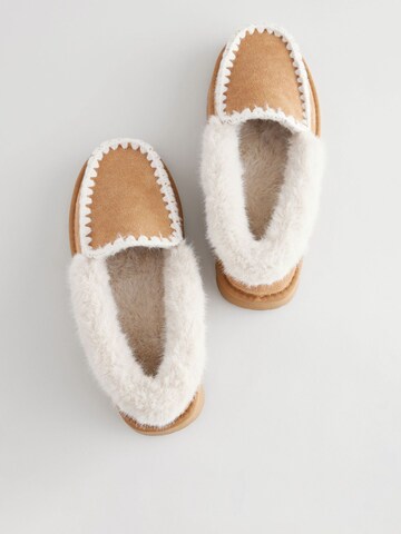 Pantoufle Next en marron