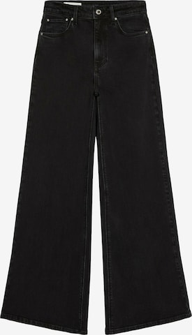Bershka Wide leg Jeans in Black: front