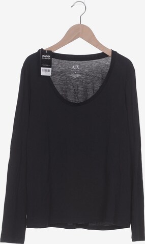 ARMANI EXCHANGE Top & Shirt in M in Black: front