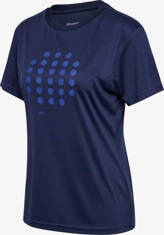 Hummel T-Shirt 'Court' in Blau