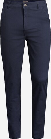 Coupe slim Pantalon chino AÉROPOSTALE en bleu : devant