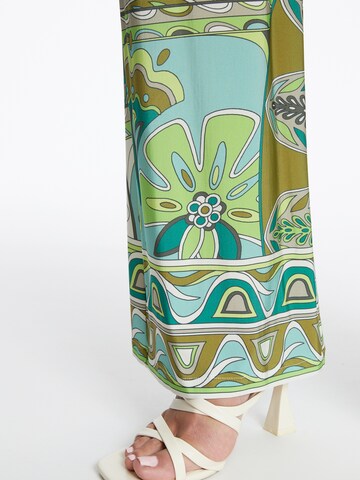 Ana Alcazar Wide leg Pants 'Zimala' in Green