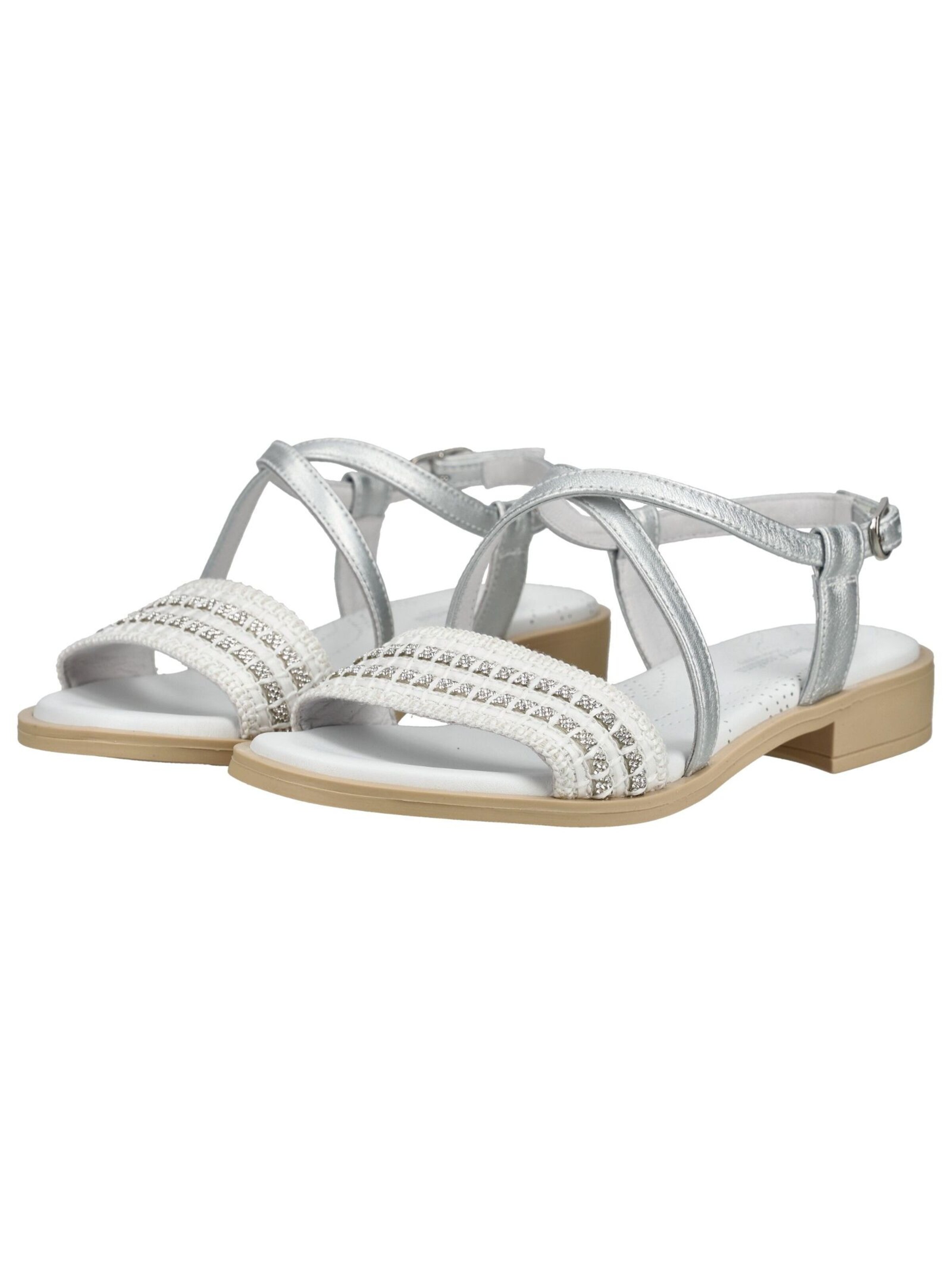 Sandales Nero Giardini en argent