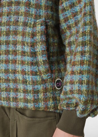 DEHA Sweatjacke in Grün