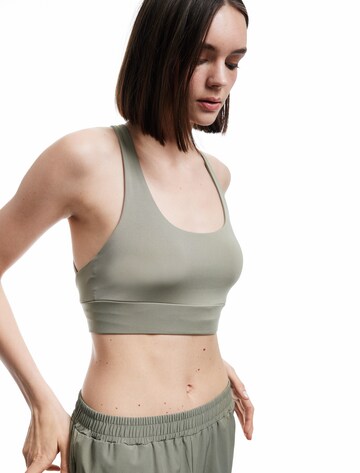Koton Bralette Bra in Green: front