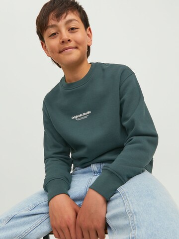 Jack & Jones Junior Sweatshirt in Grün