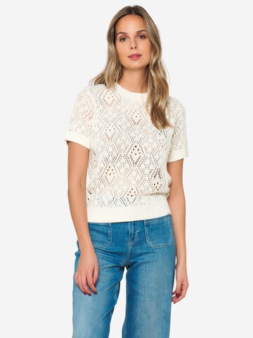 Pull-over LolaLiza en blanc : devant