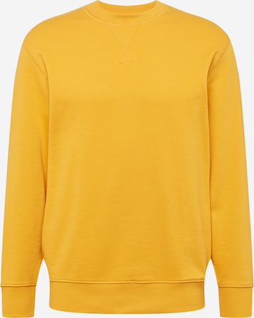 SELECTED HOMME Sweatshirt 'Jason' in Yellow: front