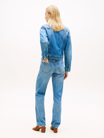 TOMMY HILFIGER Tussenjas in Blauw