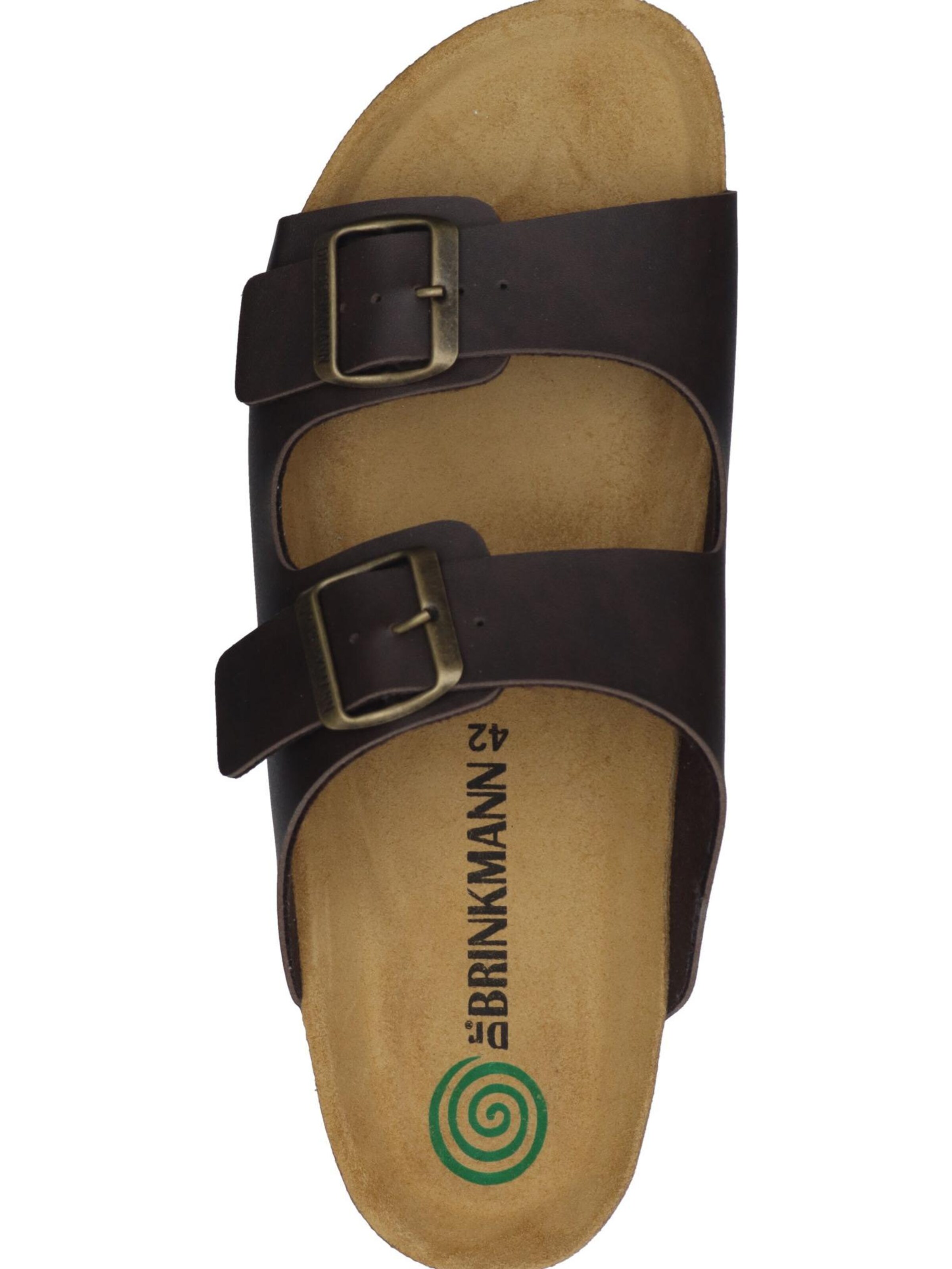 DR. BRINKMANN Mules 'BONILLO' in Brown