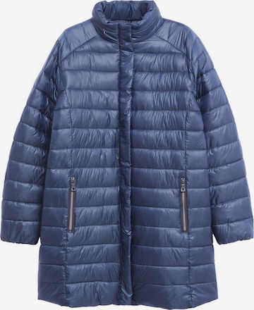 MANGO Between-Season Jacket 'Seller' in Blue: front