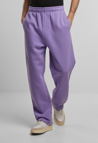 Urban Classics Свободный крой Штаны в Лиловый