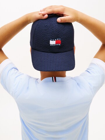 TOMMY HILFIGER Μπλουζάκι 'ESSENTIAL' σε μπλε