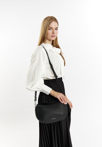 DreiMaster Klassik Crossbody bag in Black: front