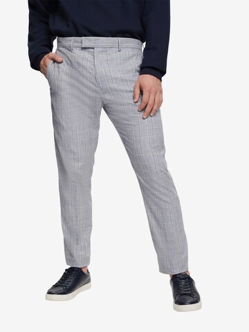 ESPRIT Slimfit Pantalon in Grijs: voorkant