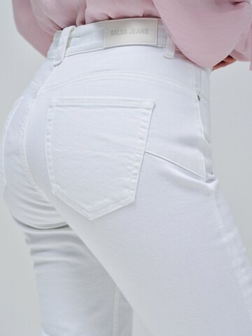 Salsa Jeans Flared Jeans 'Faith' in Weiß