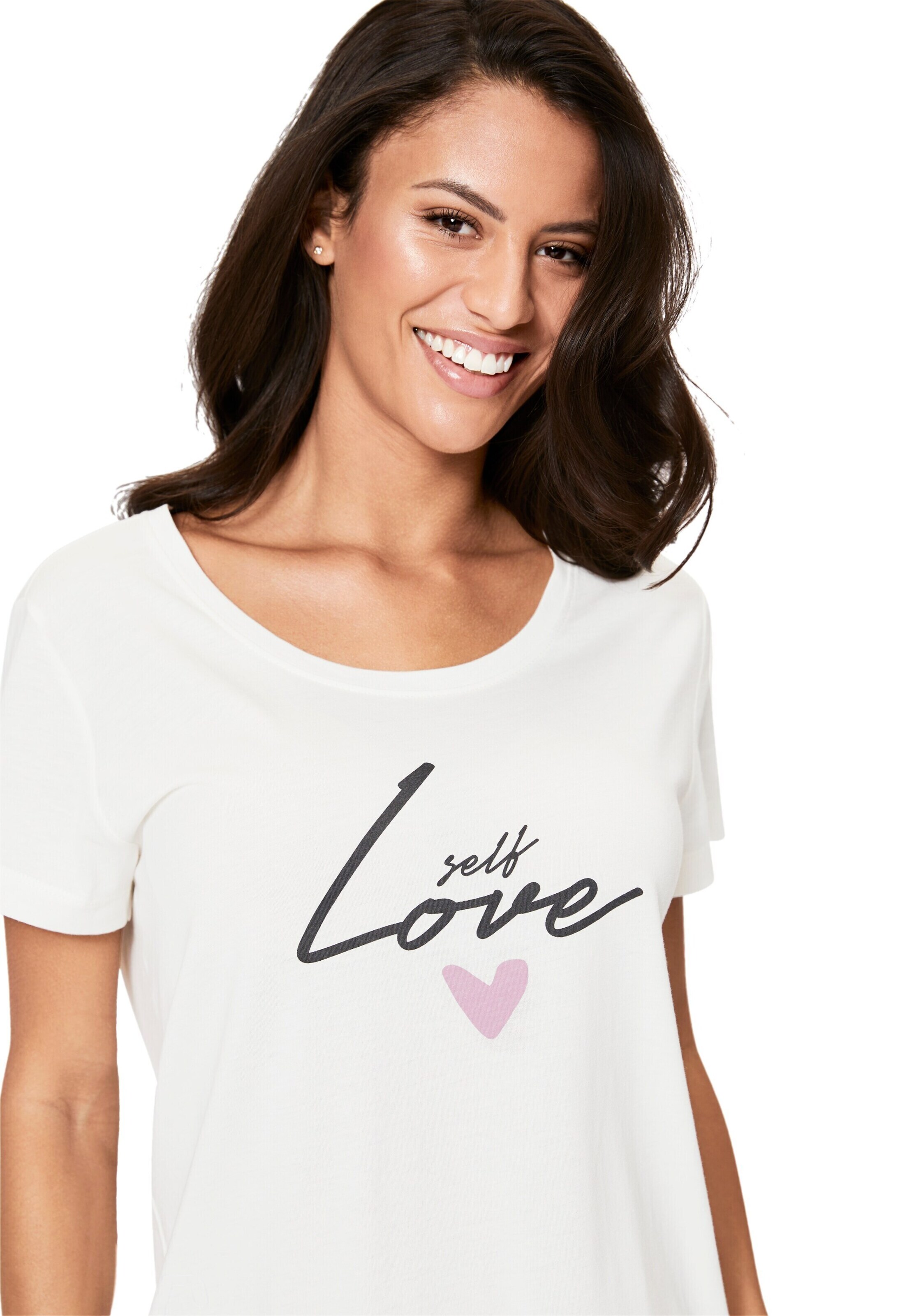 s.Oliver Nachthemd in Weiß