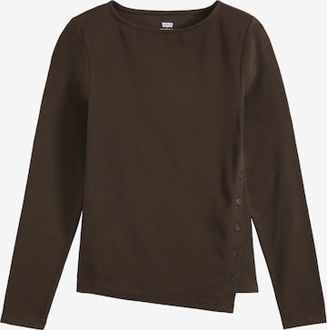 LEVI'S ® Tričko 'ALLIE' – hnědá: přední strana