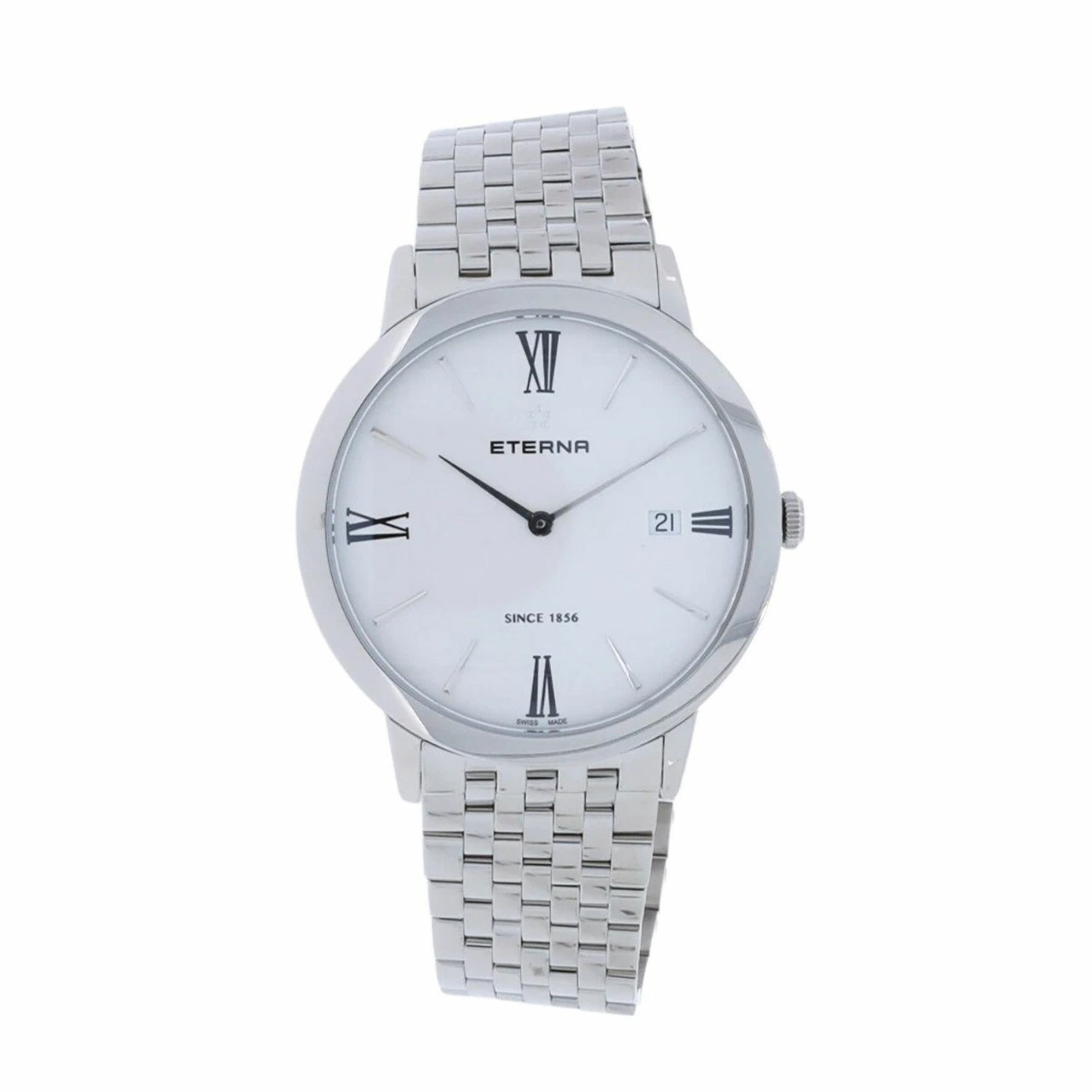 ETERNA Uhr in Silber: Vorderseite