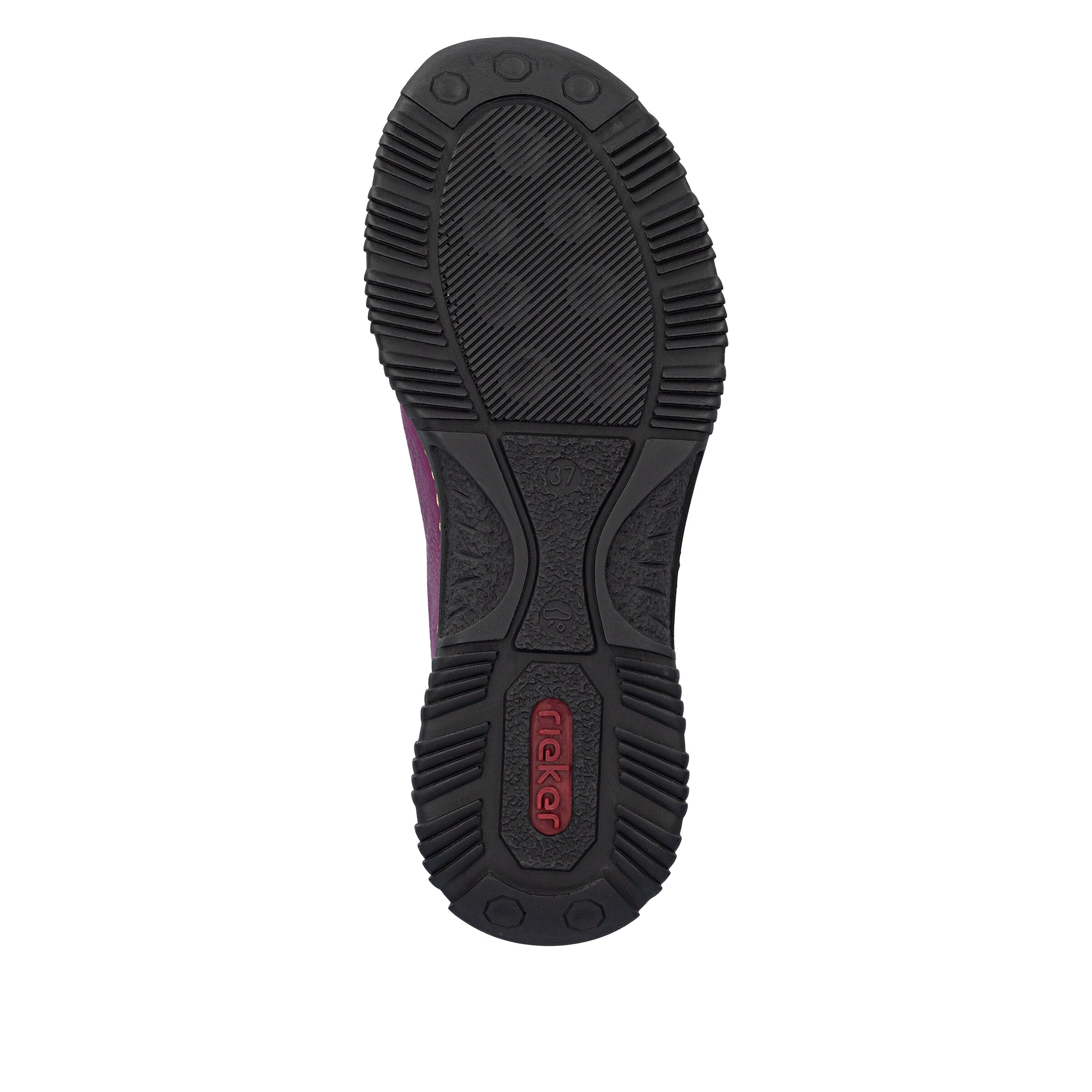 Baskets basses Rieker en violet