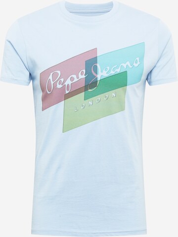 Pepe Jeans T-Shirt 'Morrison' in Blau: front