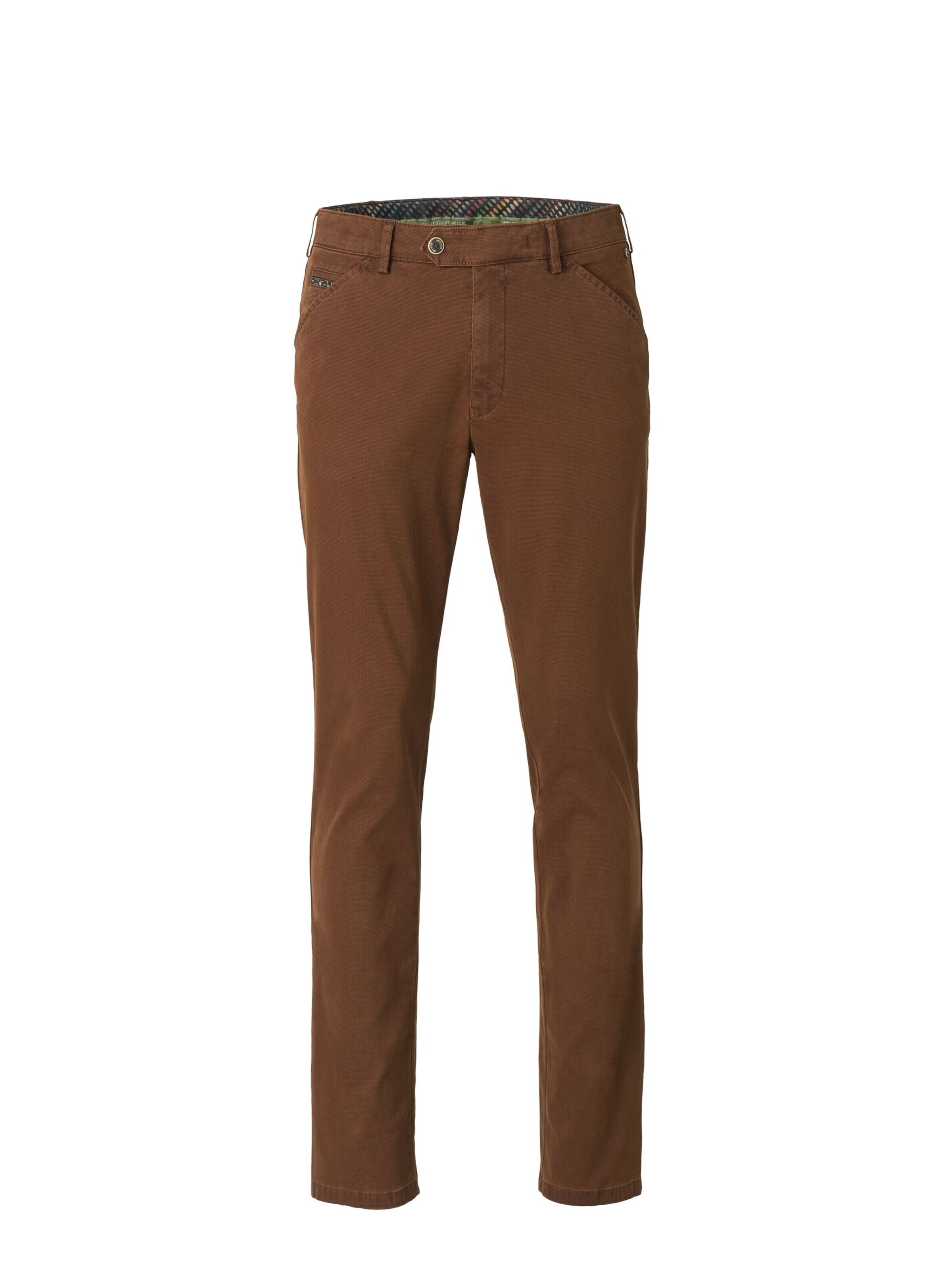 MEYER Hose 'Chicago' in Braun: Vorderseite