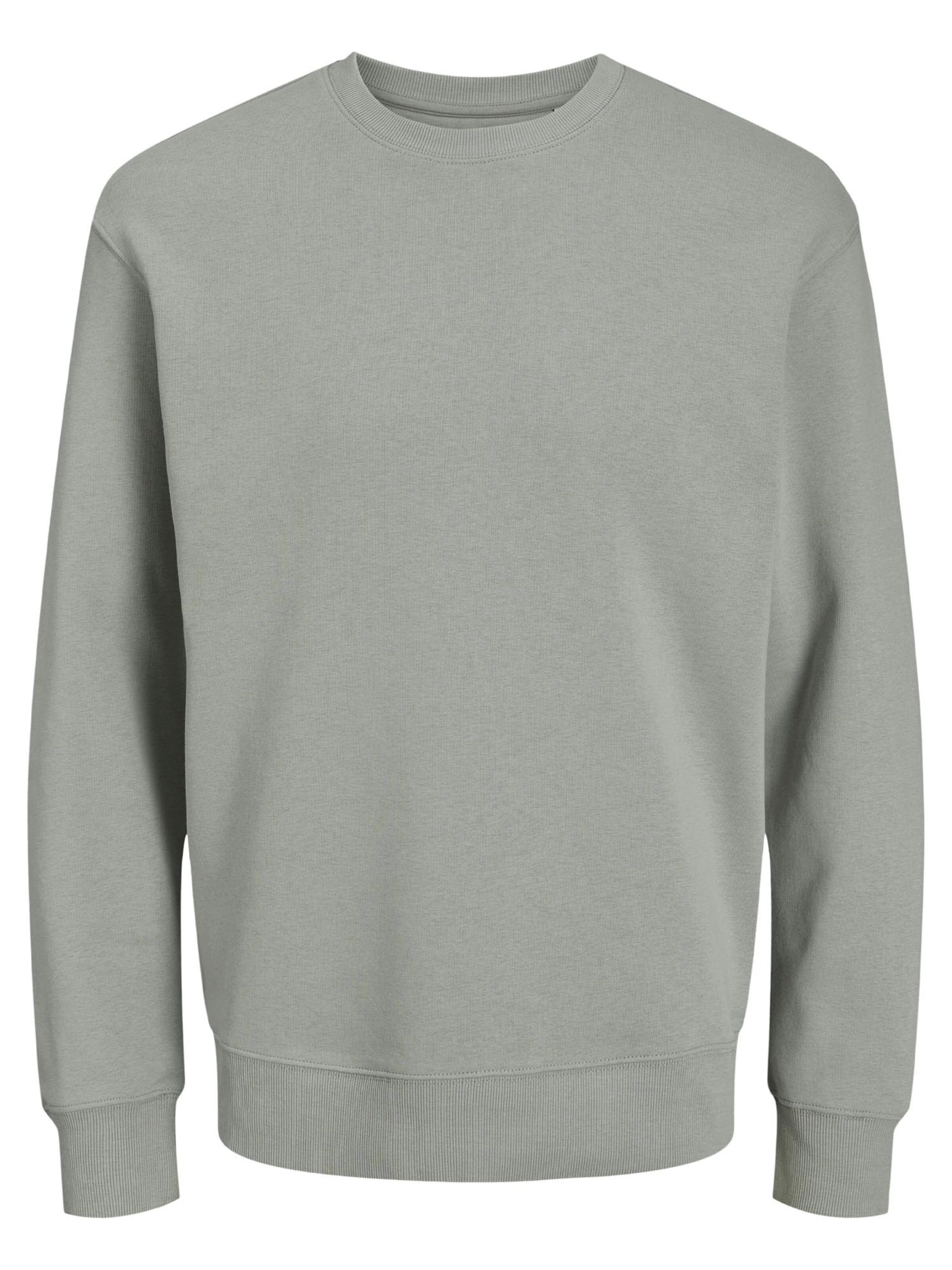 JACK & JONES Sweatshirt 'JJEStar' in Grey: front