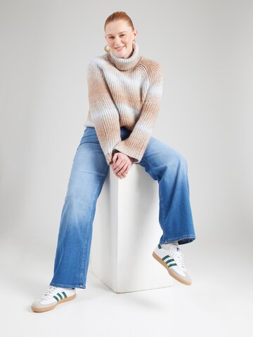 Wide Leg Jean 'CARWilly' ONLY Carmakoma en bleu