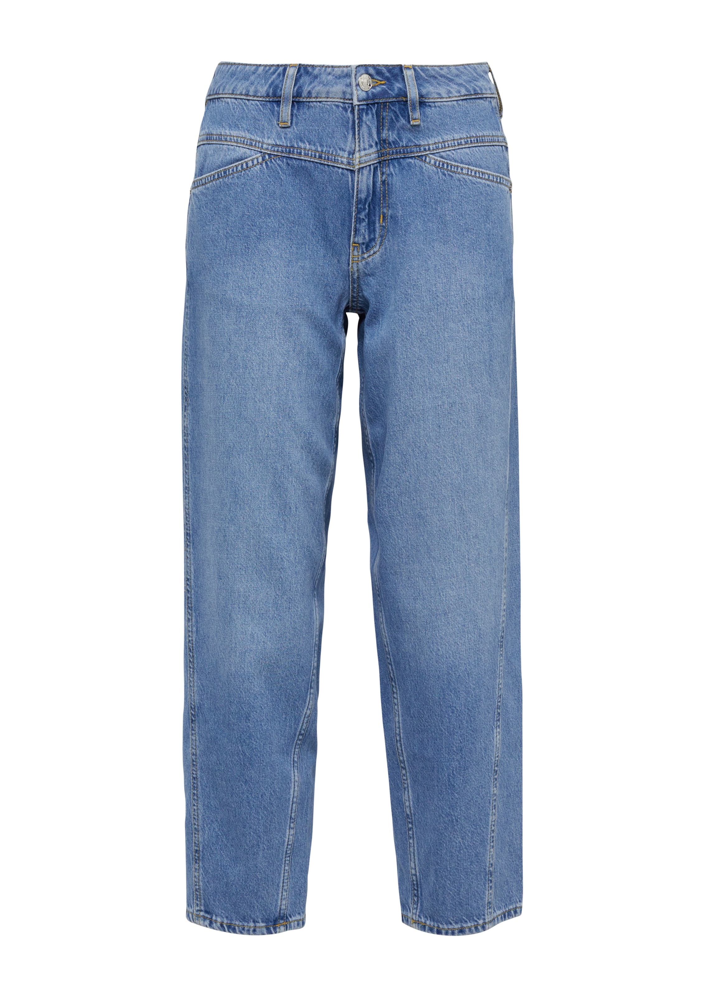 COMMA Regular Jeans in Blue: front