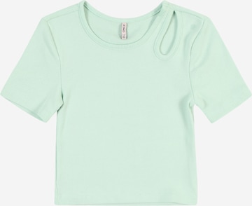 ONLY GIRLS - Camiseta 'KOGNESSA' en verde: frente