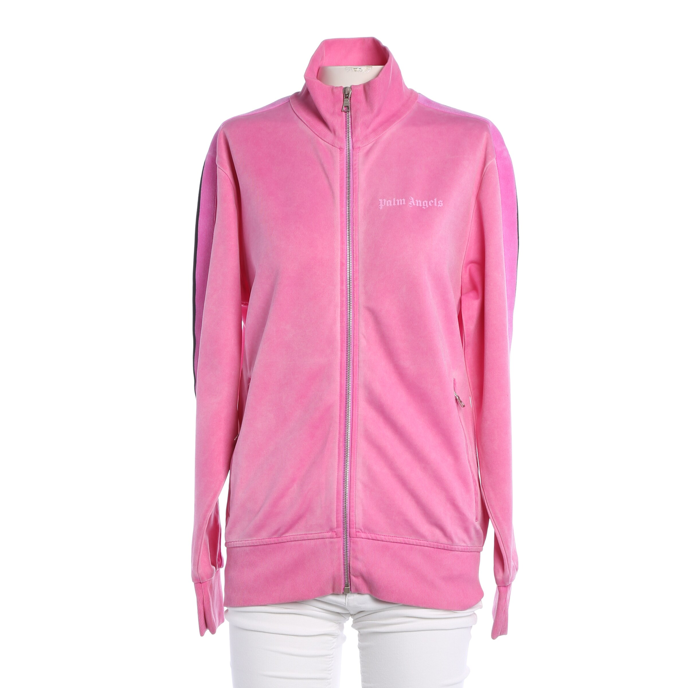 Palm Angels Sweatshirt & Zip-Up Hoodie in M in Pink: front