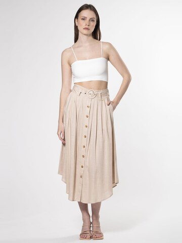 Jupe Influencer en beige