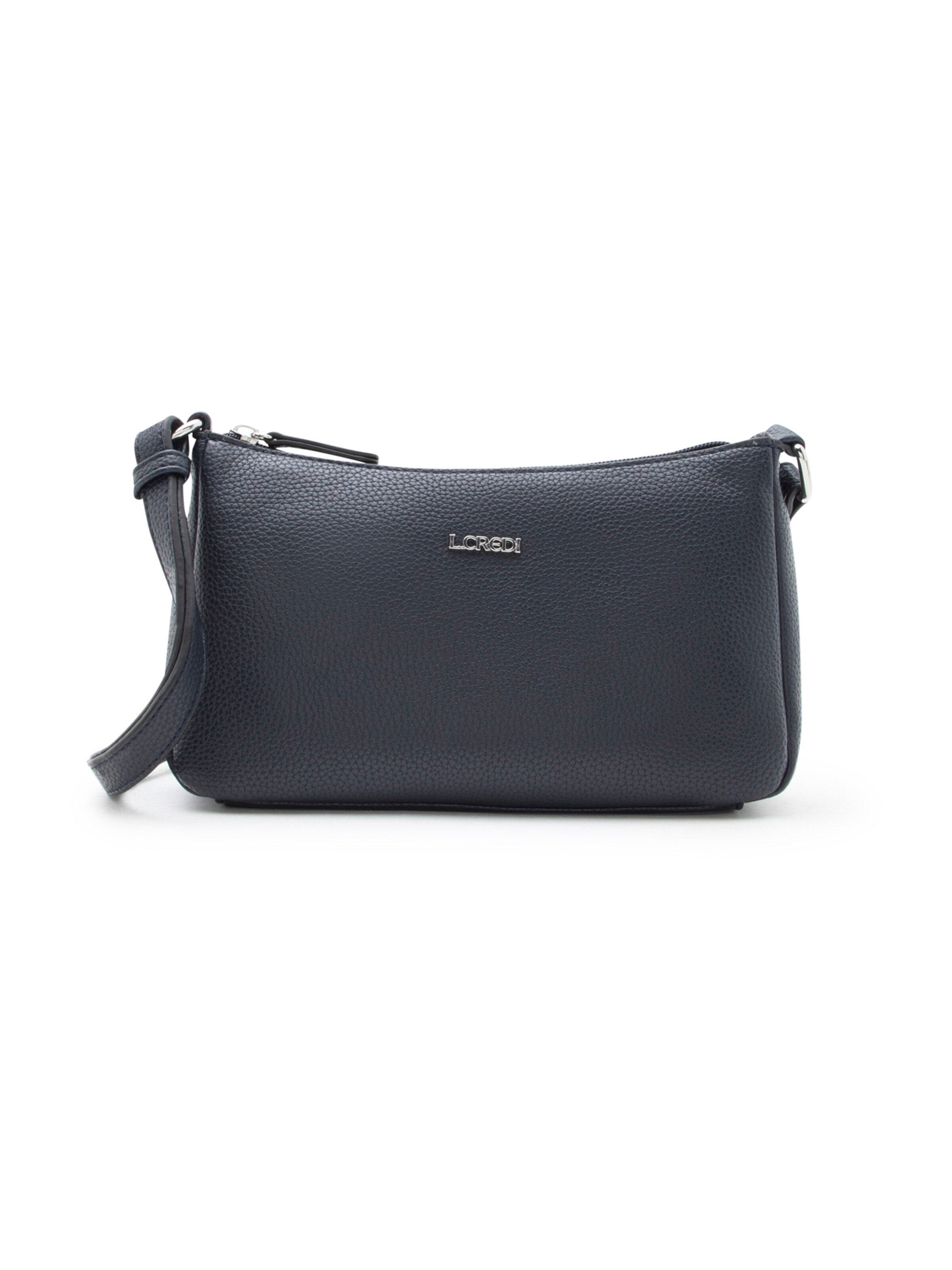 L.CREDI Umhängetasche 'Norika' in Blau: Vorderseite